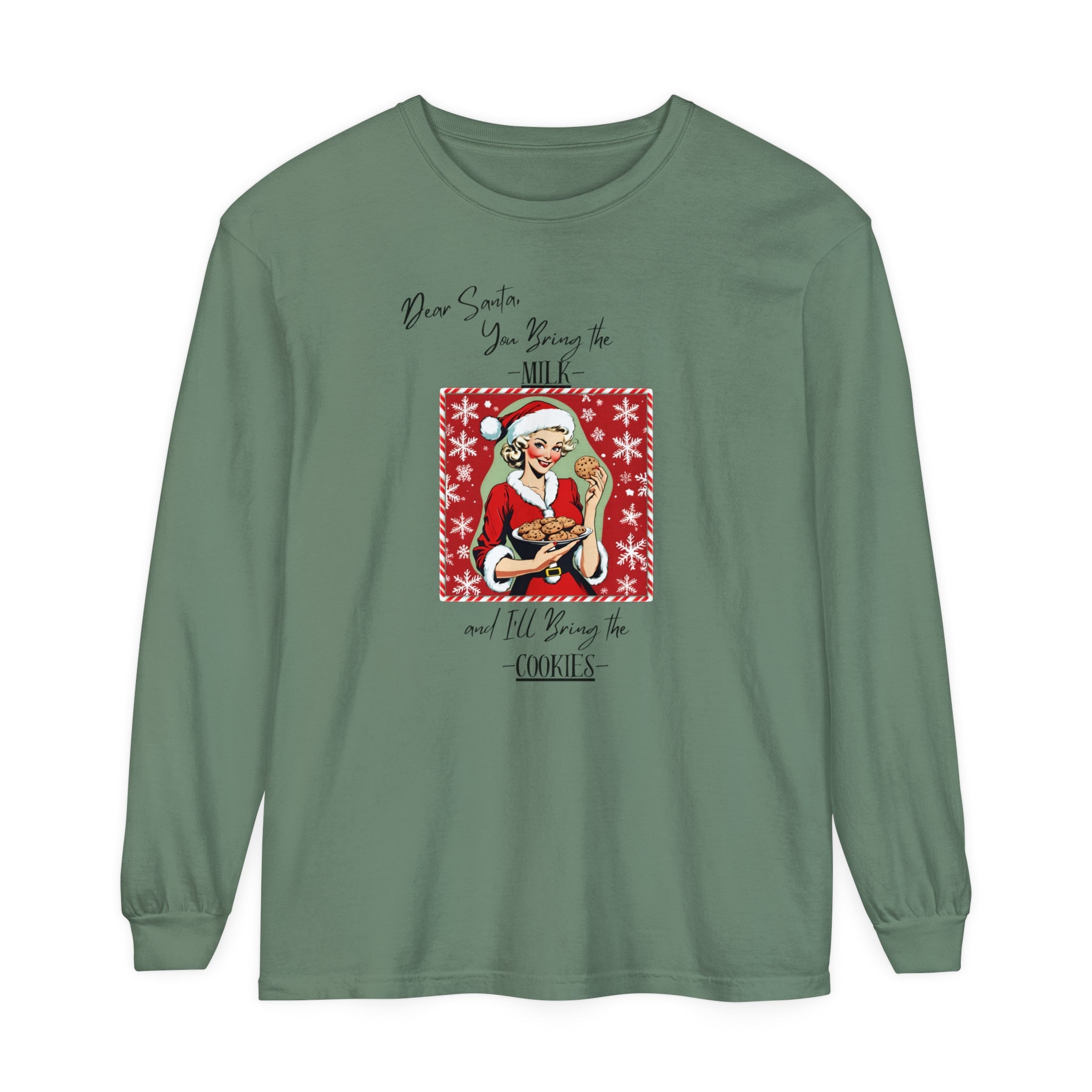 Milk and Cookies Long Sleeve T-Shirt