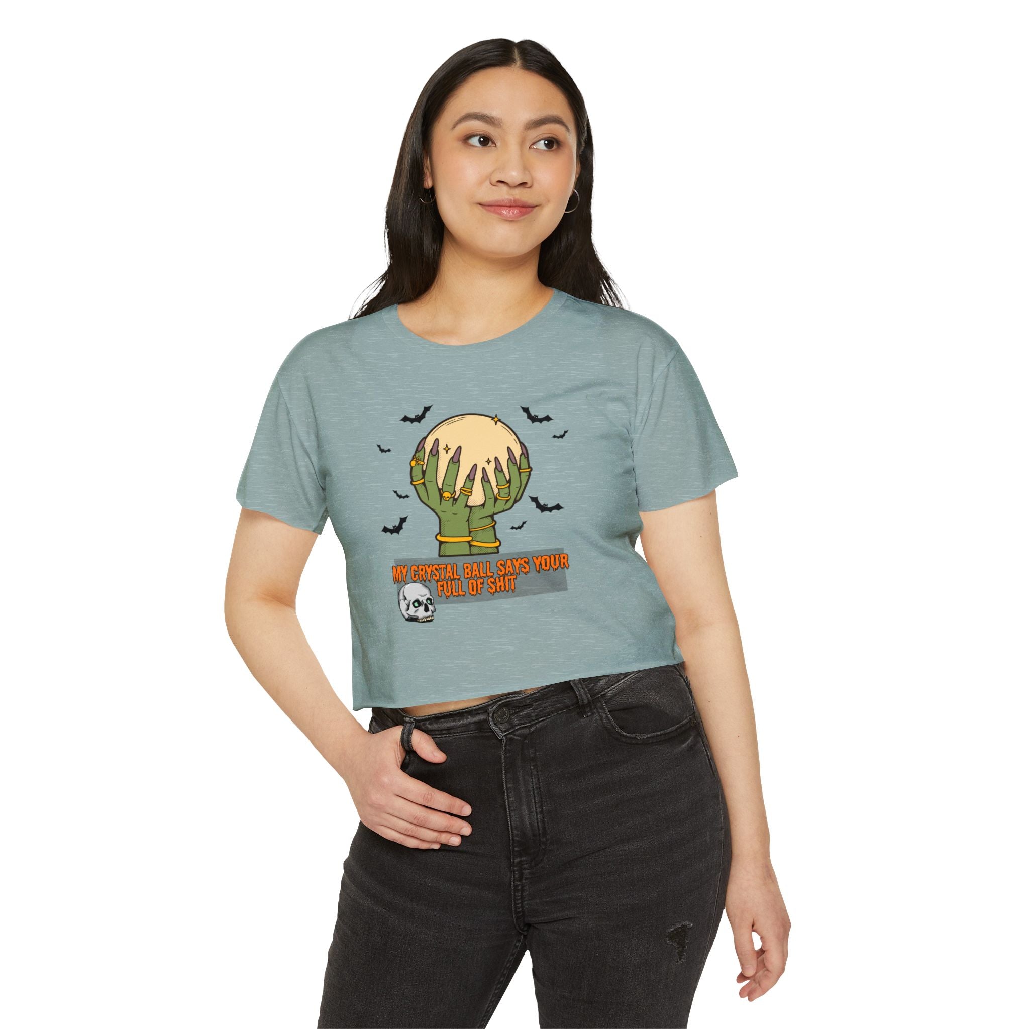 My Crystal Ball Cropped T-Shirt