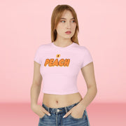 Peach Baby Tee