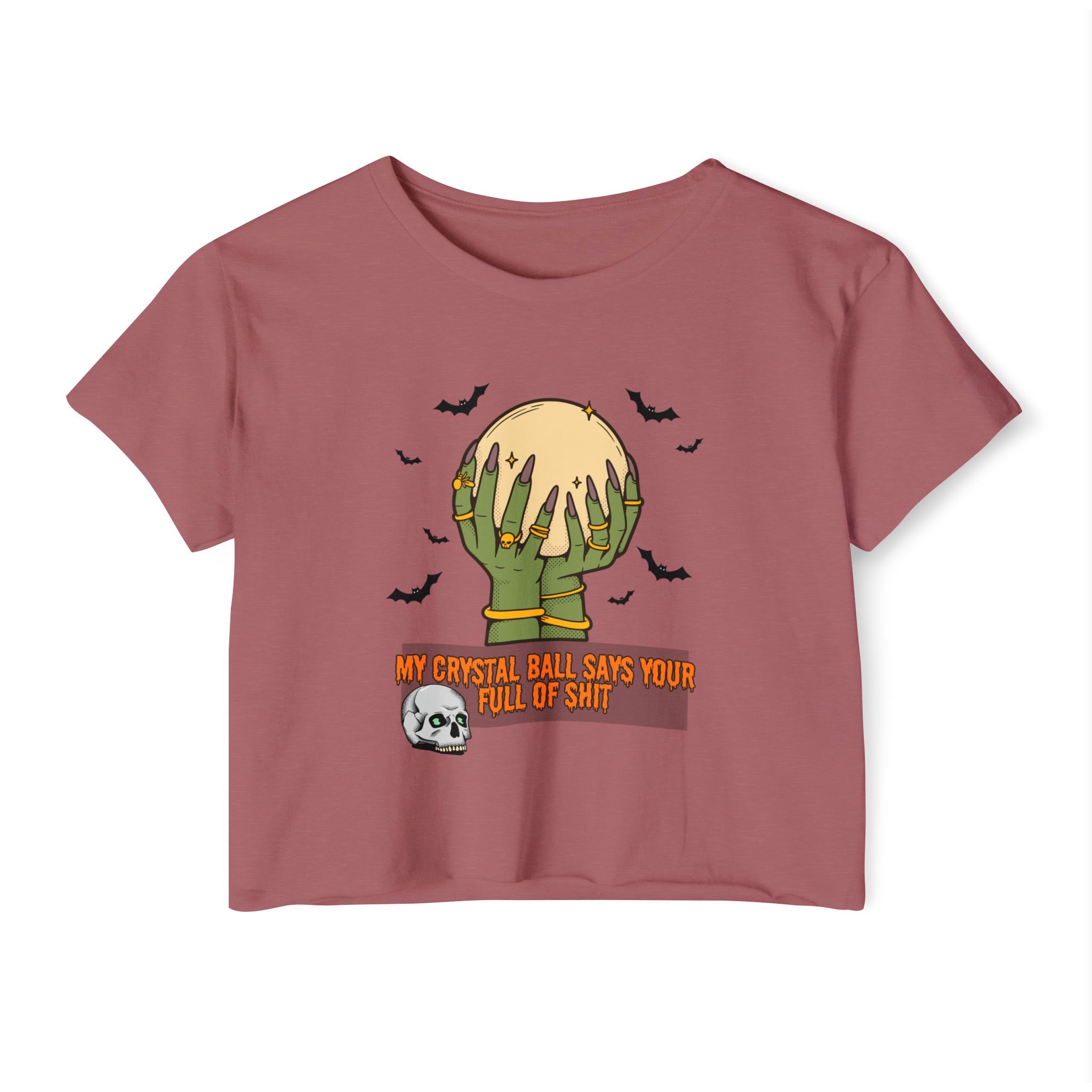 My Crystal Ball Cropped T-Shirt